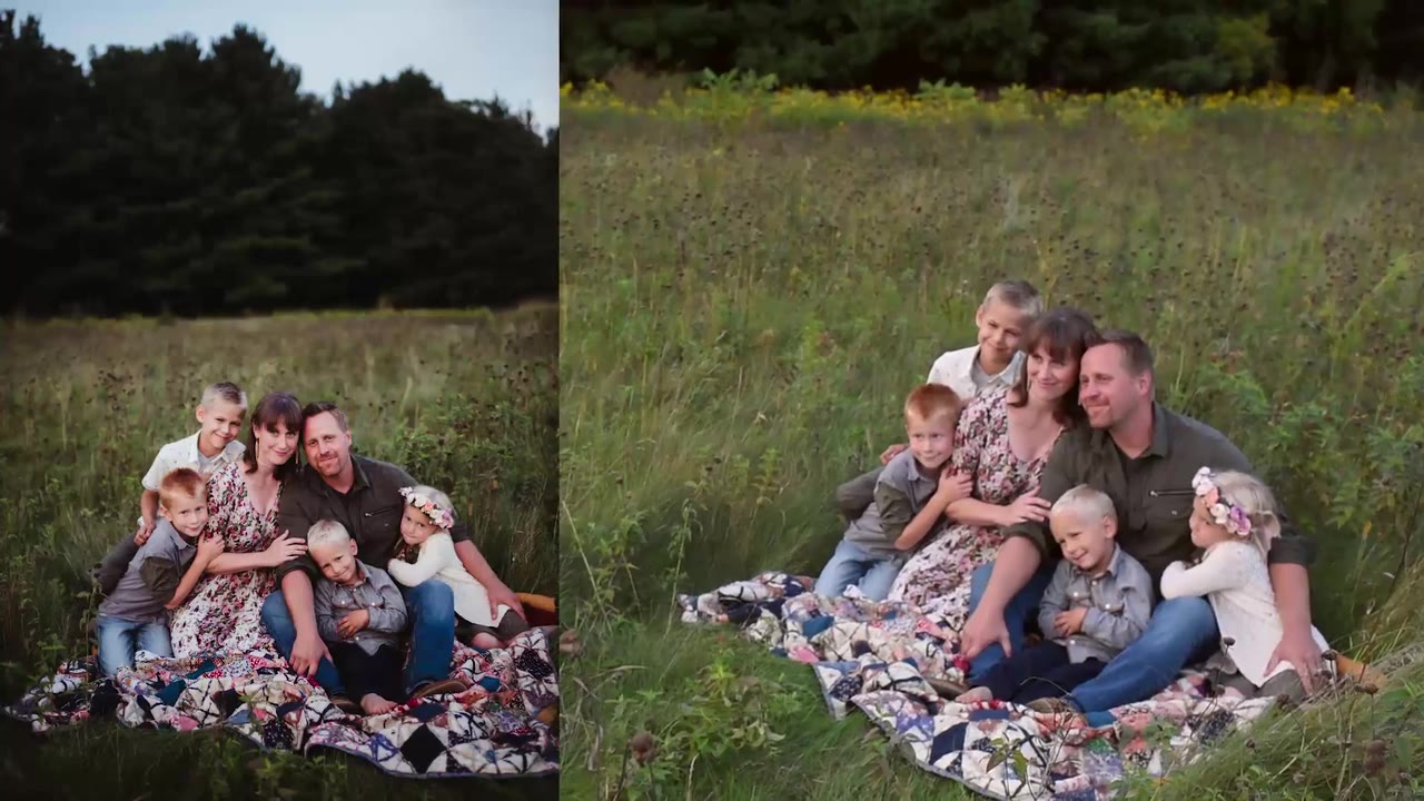 Keep a larger family session moving