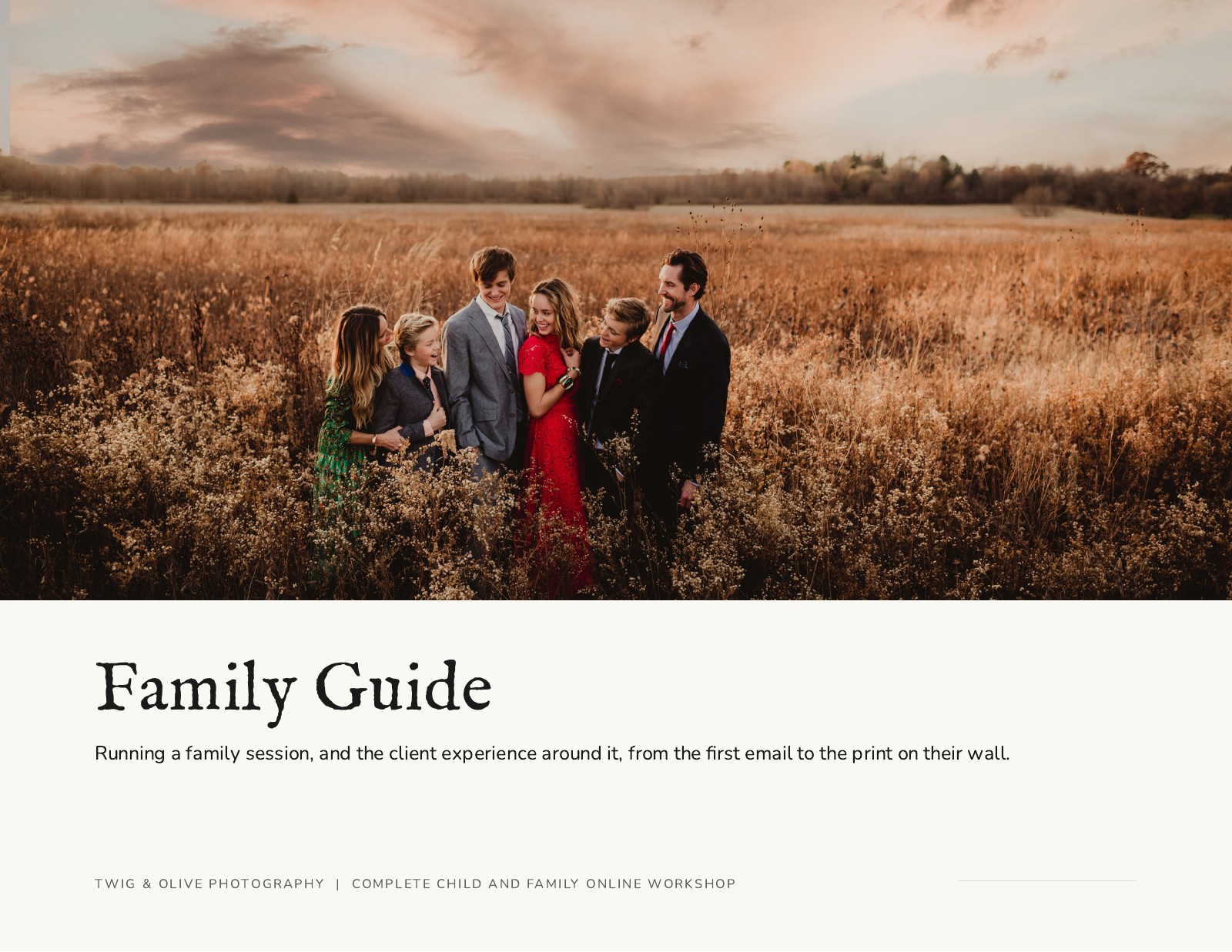 Family Guide cover