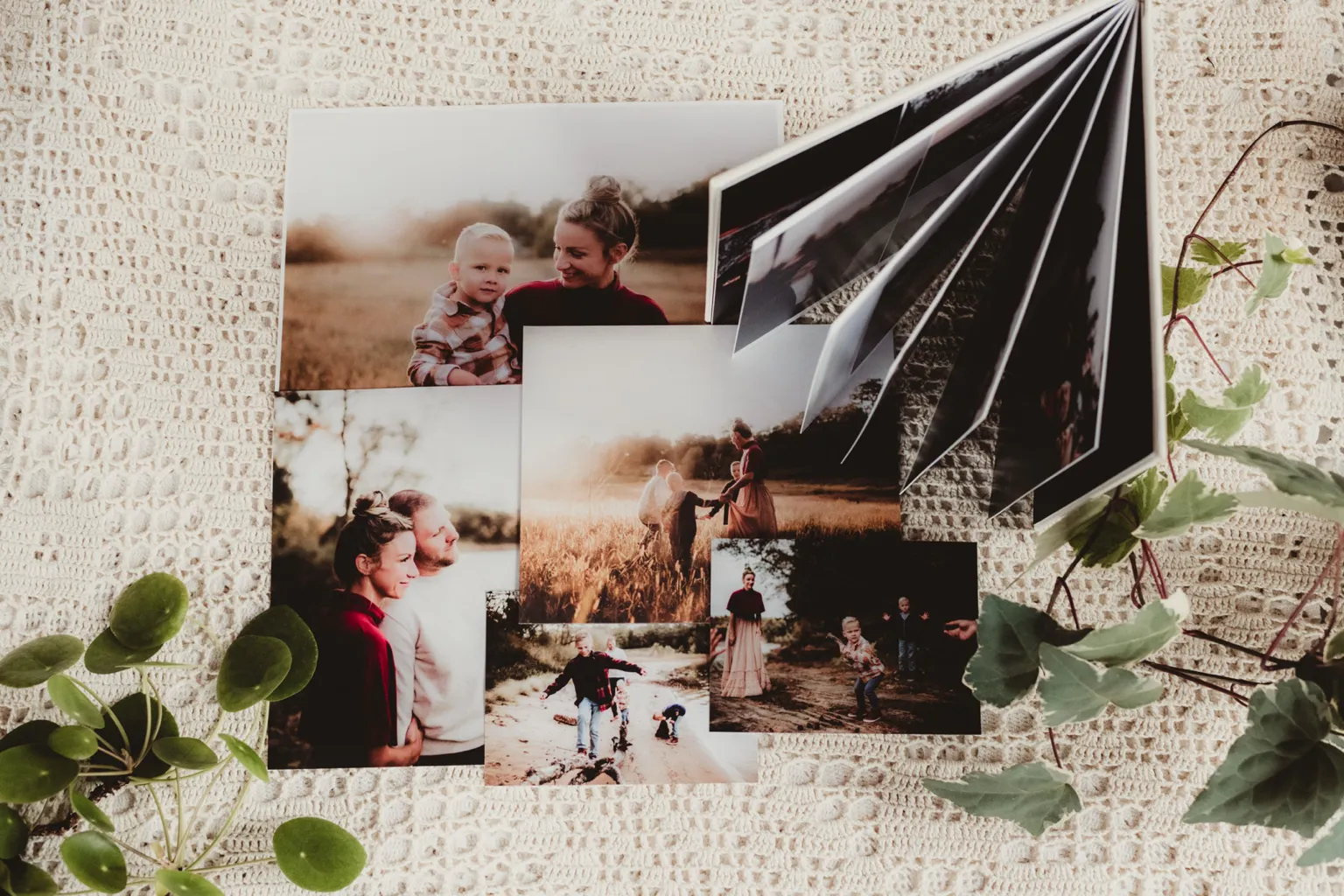 Album and print examples