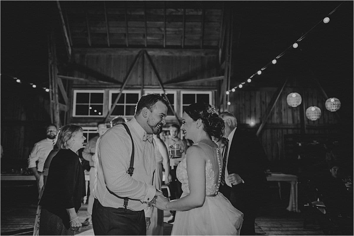 Couple Dancing at Reception