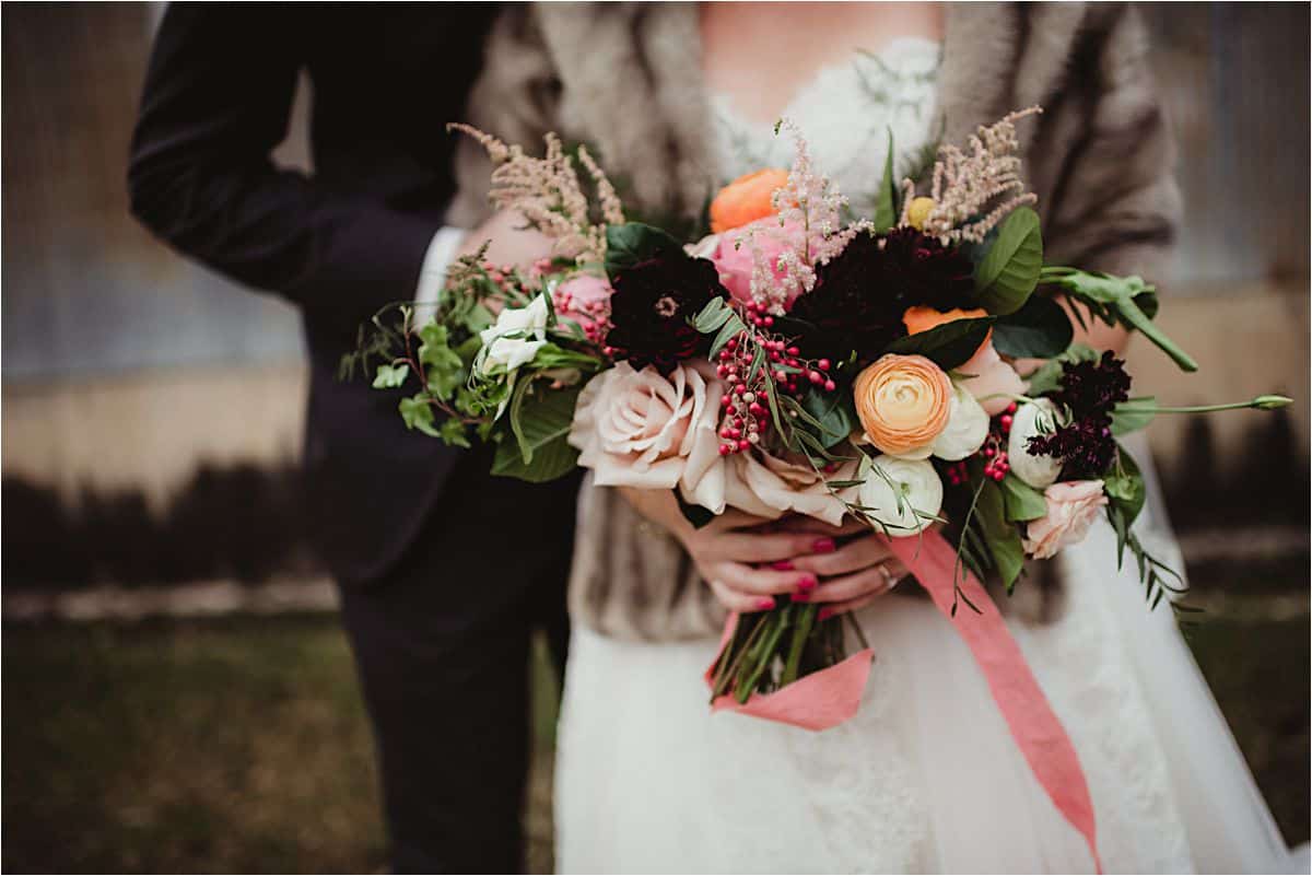 Rustic Fall Wedding Bouquet