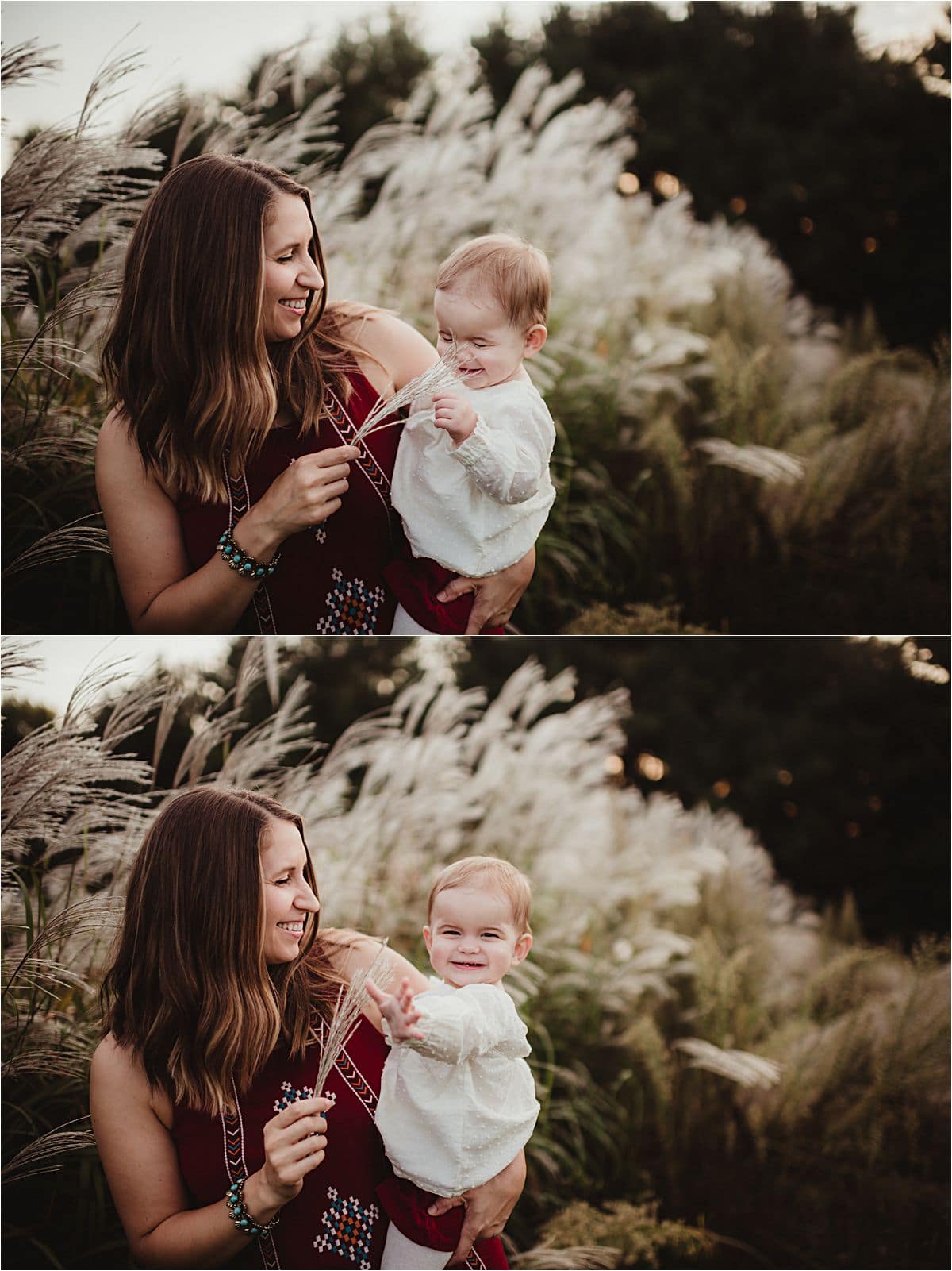 Garden Family Session Mother and Daughter