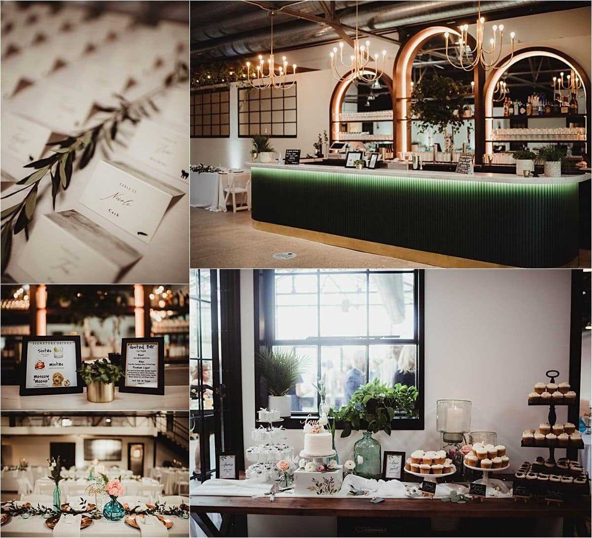 Industrial Chic Summer Wedding at The Tinsmith Madison, WI