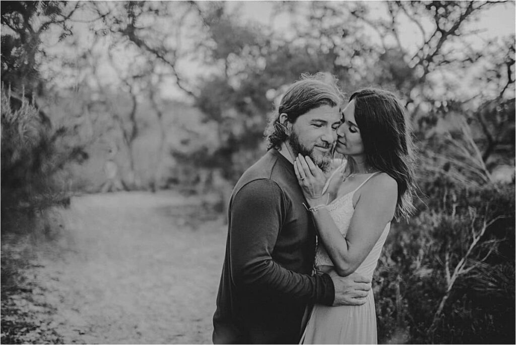 Florida Family Session Couple Snuggling 