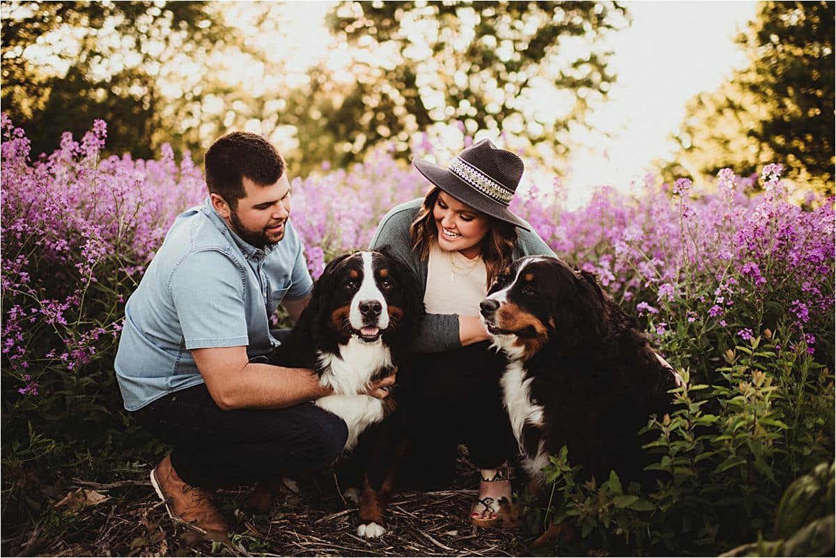 Couple with Dogs