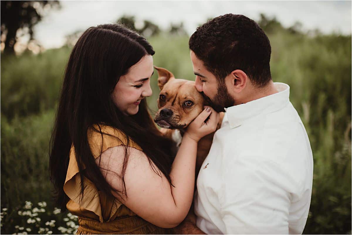Couple with Dog