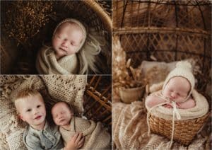 Collage Newborn Boy