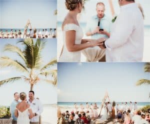 Destination Beach Wedding College Ceremony 