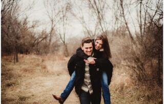 Outdoor Winter Engagement Session