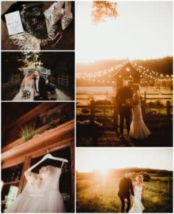 Published Collage Wedding Couple Details 