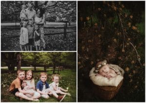 Outdoor Family Newborn Session