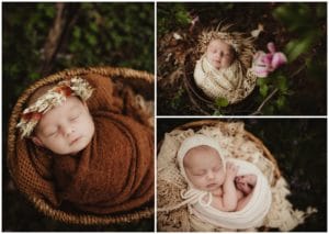 Collage Newborn Girl 