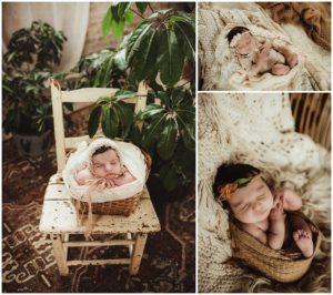 Collage Newborn Girl 