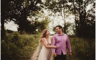 Couple Walking Laughing