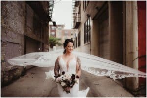 Milwaukee Wedding Portrait Bride