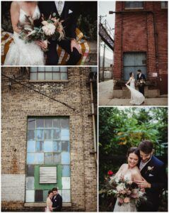 Milwaukee Wedding Photos Collage Couple
