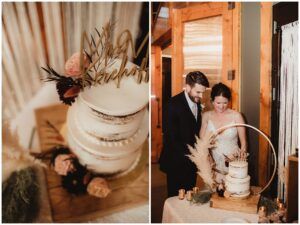 Milwaukee Wedding Photos Cake Cutting