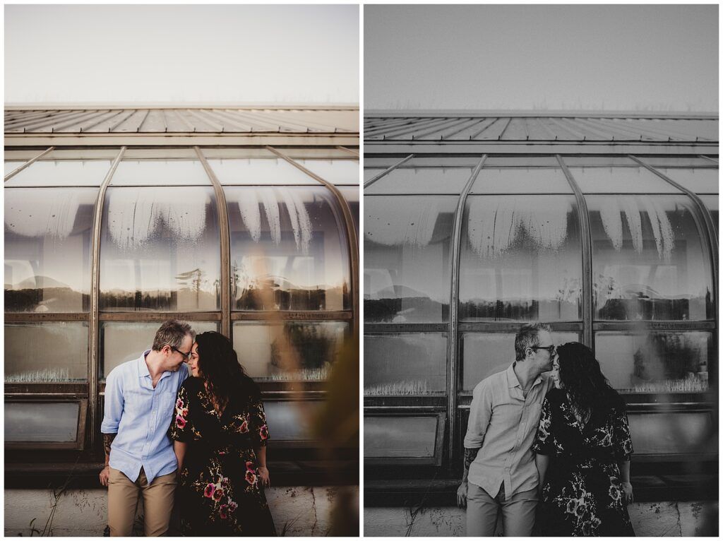 Engagement Photos Couple by Greenhouse