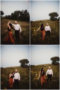 Engagement Photo Session Collage Couple 