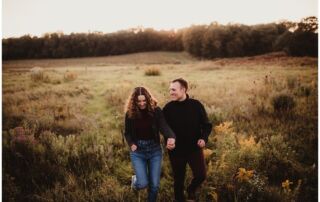 Couple Holding Hands Walking