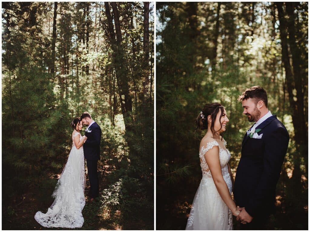 Couple in Woods 