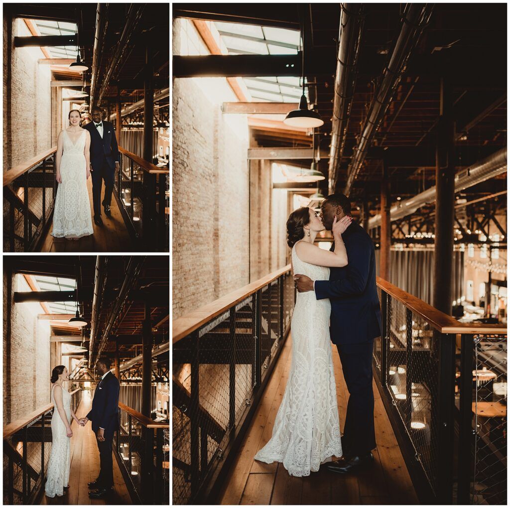 Madison Wisconsin Wedding Photography First Look 