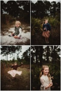 Jacksonville Family Photography Session Portraits of Girls
