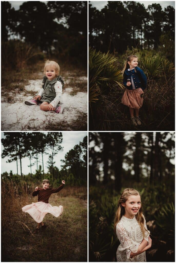 Jacksonville Family Photography Session Portraits of Girls