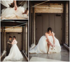 Chicago Wedding Photographs Bride Getting Ready 
