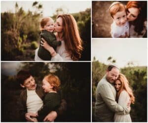 California Family Session Collage