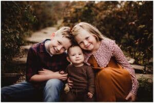 Asheville Family Photography Kids Snuggling 