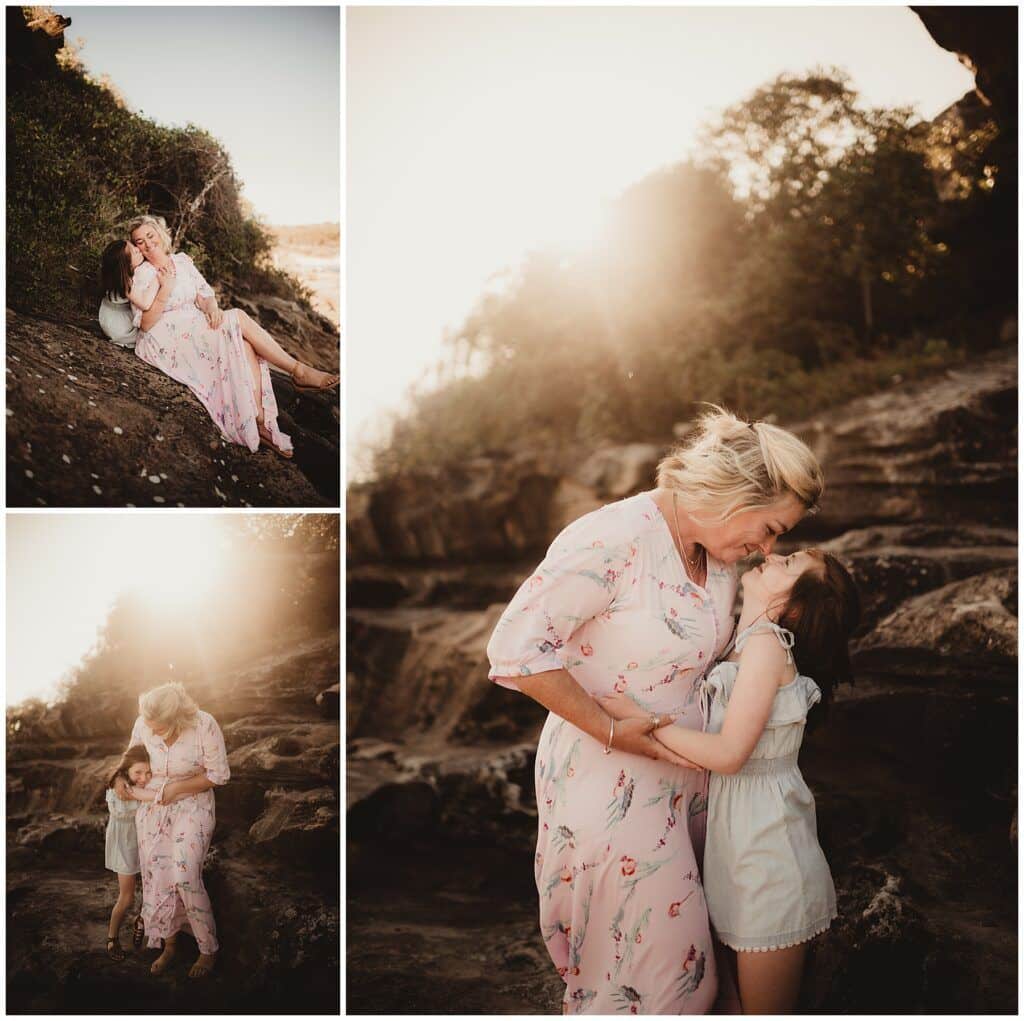 Sydney Family Photography Mom Daughter Snuggling 