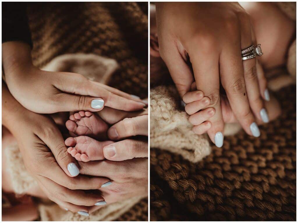 Baby Boy Feet and Hands