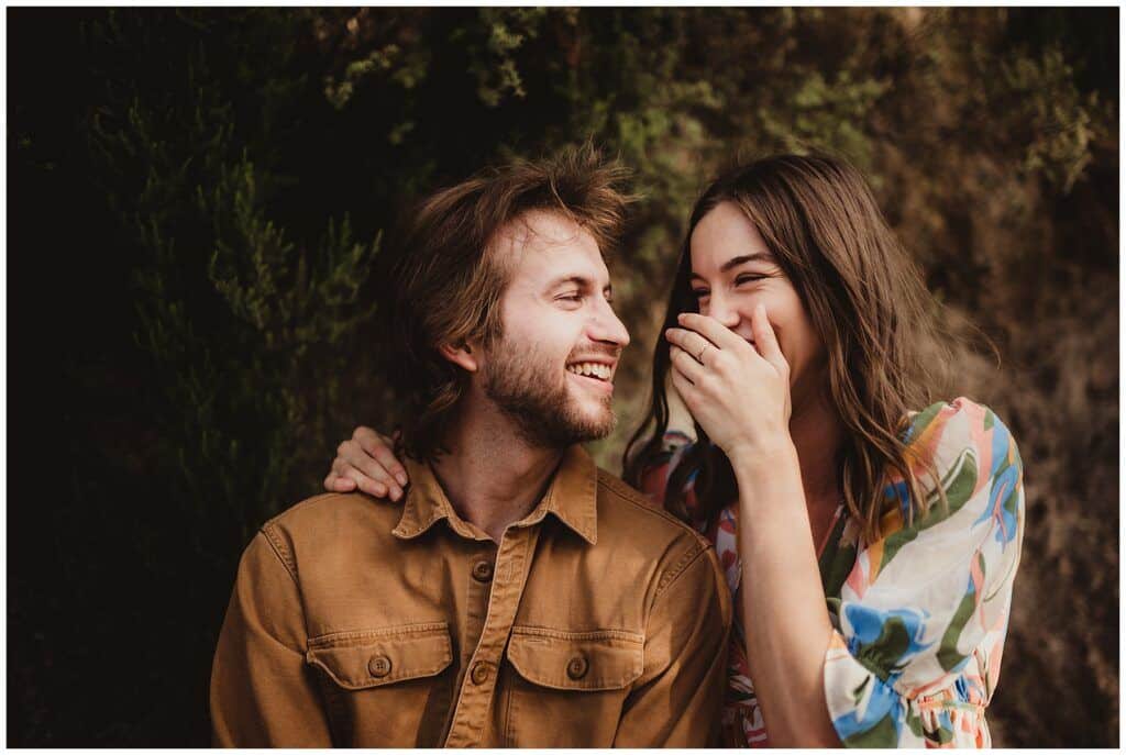 Couple Laughing 