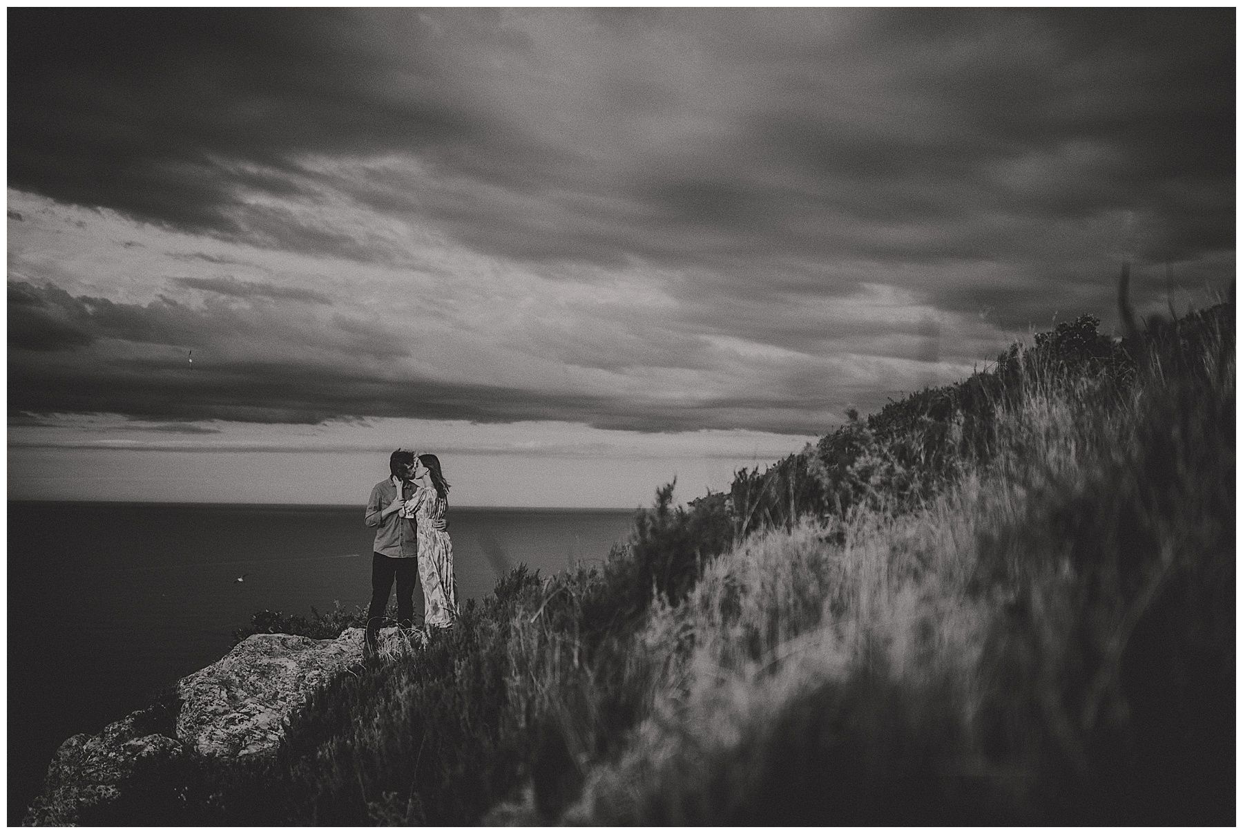 Couple on Clifftop