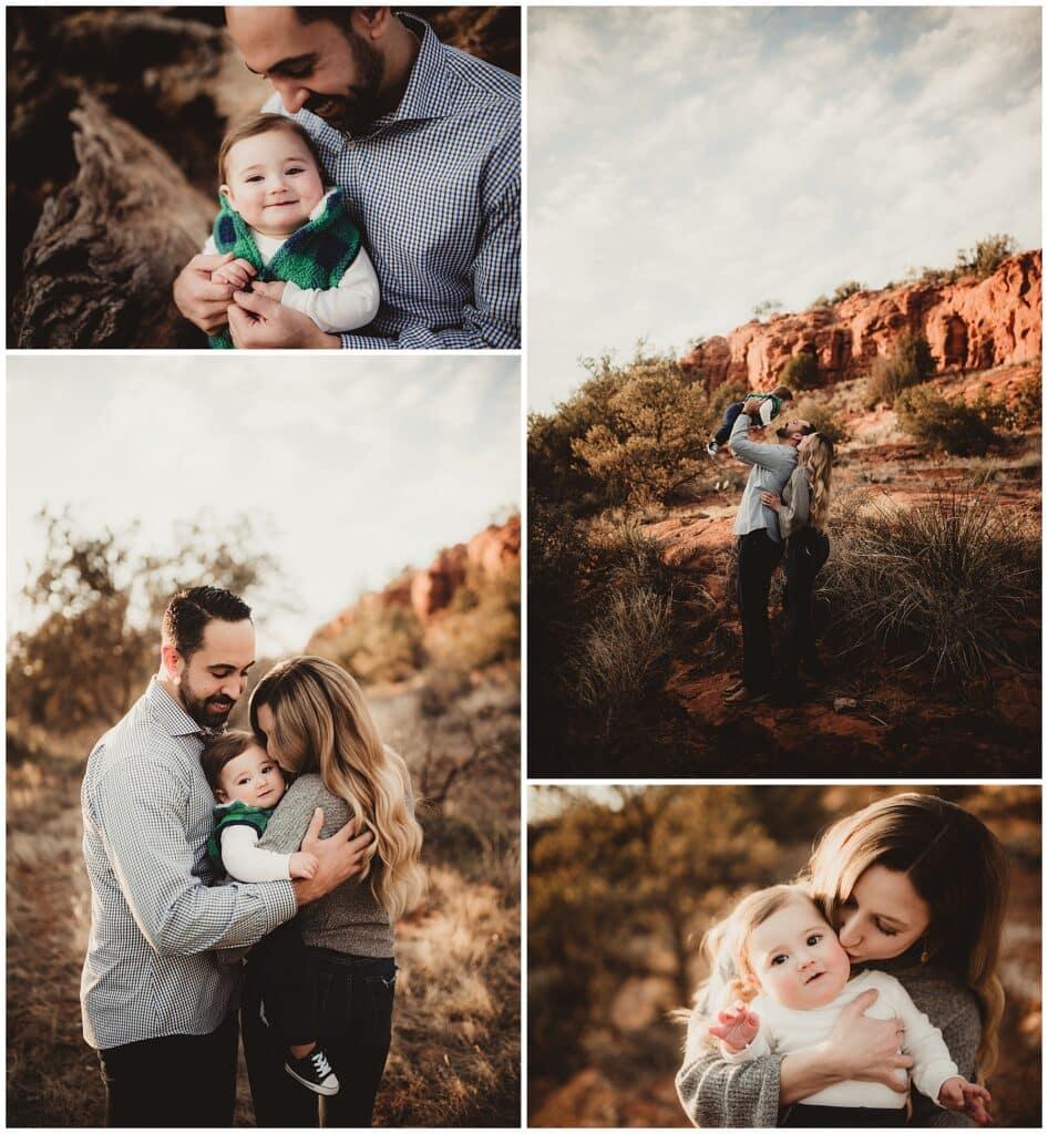 Sedona Family Photography Collage