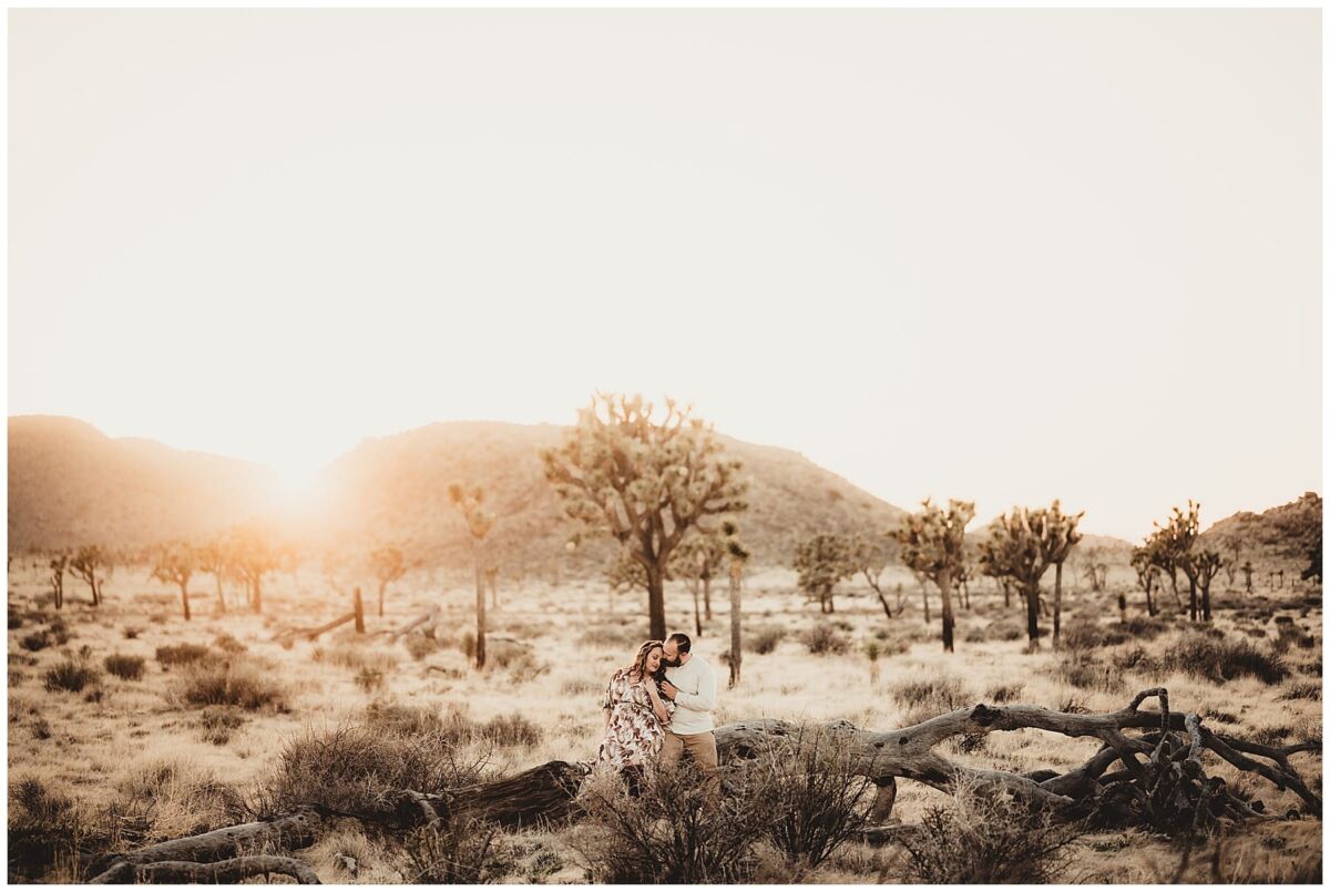 California Family Photography Couple at Joshua Tree