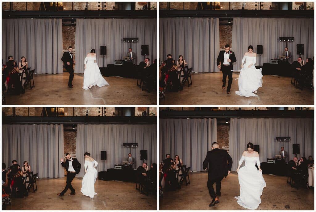 Bride Groom Dancing 