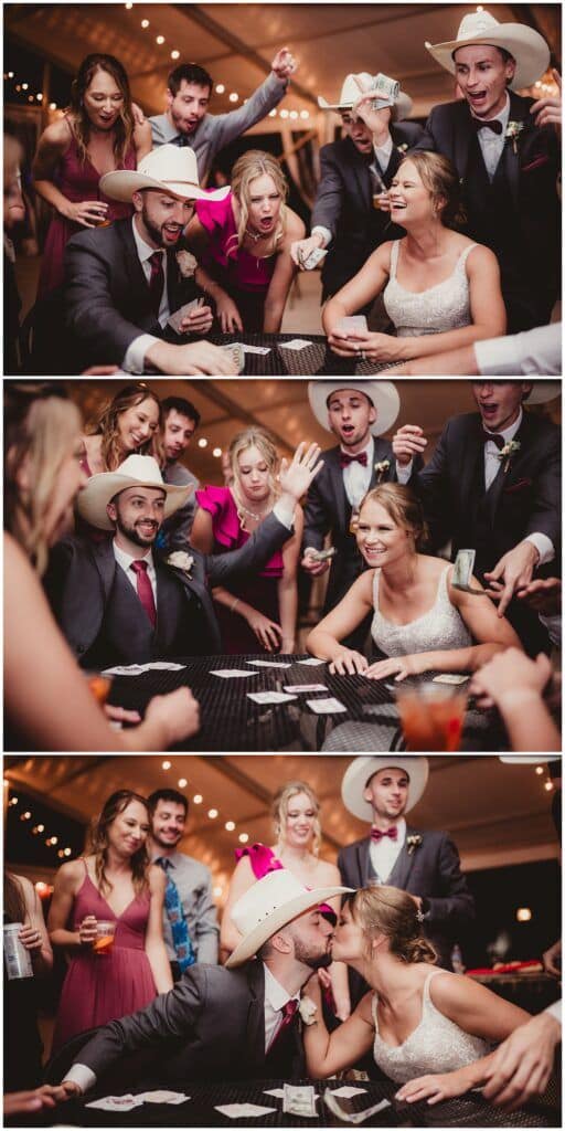 Bride Groom Playing Cards