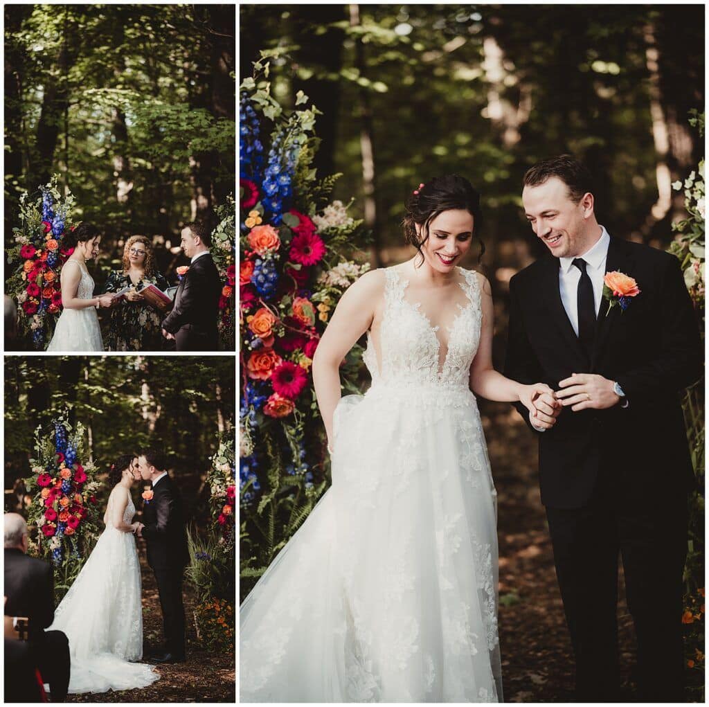 New Hampshire Wedding at The Gardens at Uncanoonuc Mountain