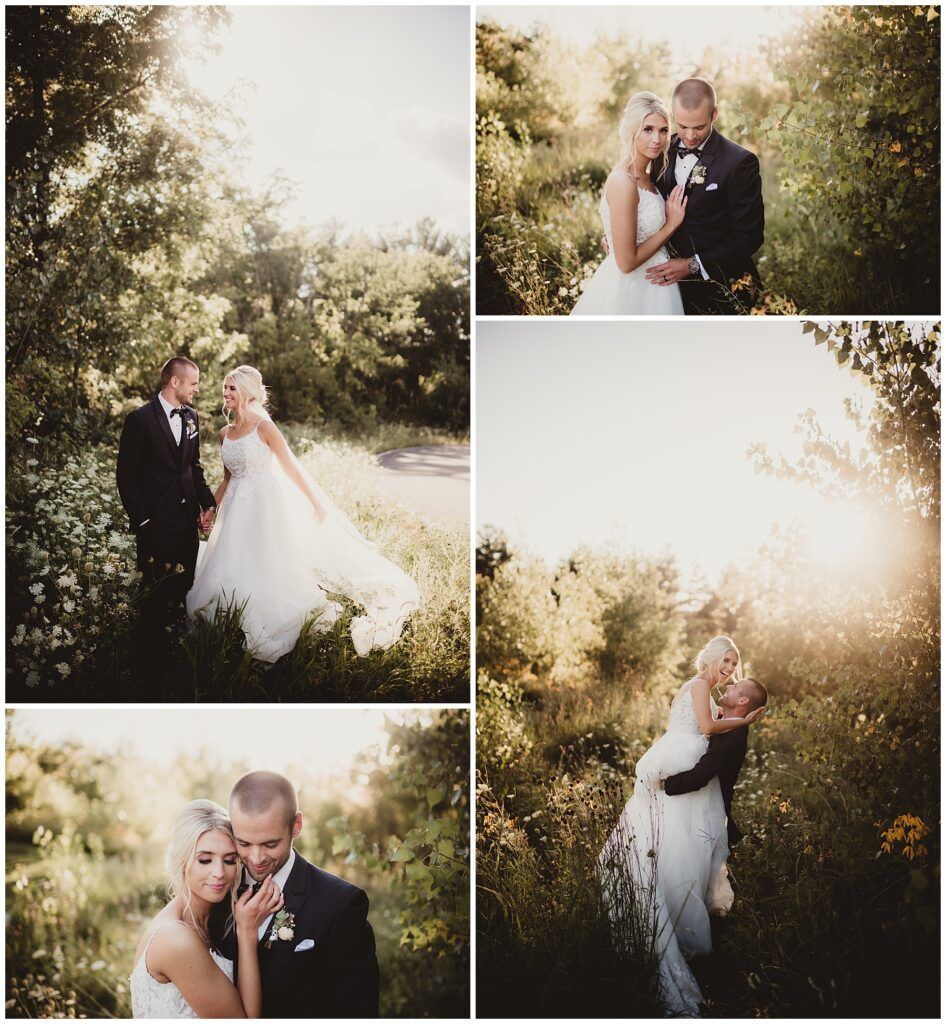 Stoughton WI Wedding Photography Collage Couple