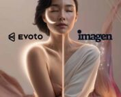 Photorealistic depiction of a person symbolically enhanced by AI tools, showcasing smooth retouching and creative editing, representing the AI for Photographers Online Workshop.