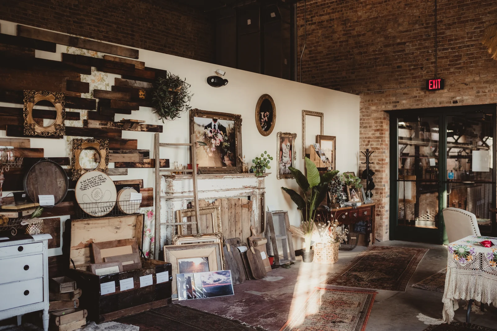 studio-prints-and-products Photographic prints, albums, and products displayed in the Twig & Olive studio.